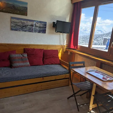 Apartment 2* A La Plagne, Vu Mont Blanc, Casier A Ski, Plein Centre - Fr-1-181-2634 *
